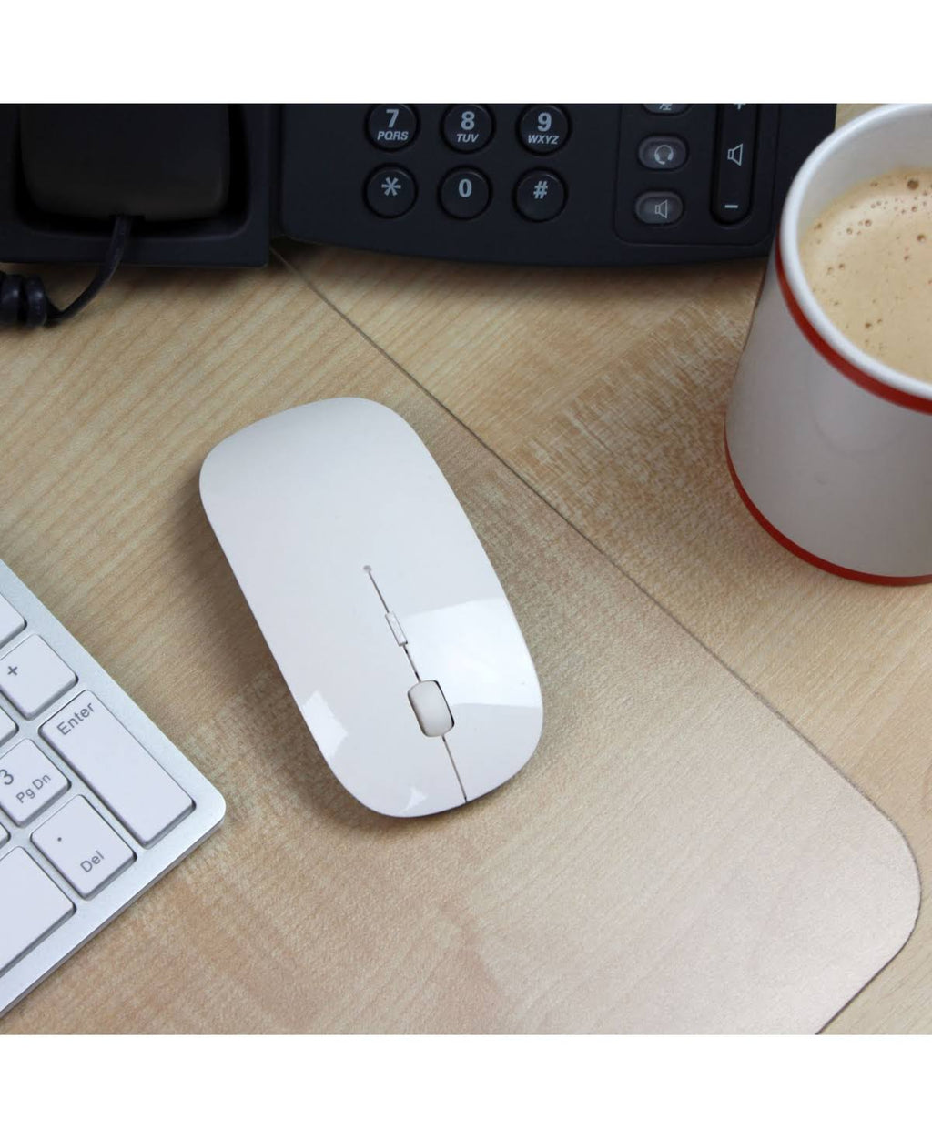 Desk Pad 29.1 in x 59.1 in Polycarbonate Crystal Clear I975