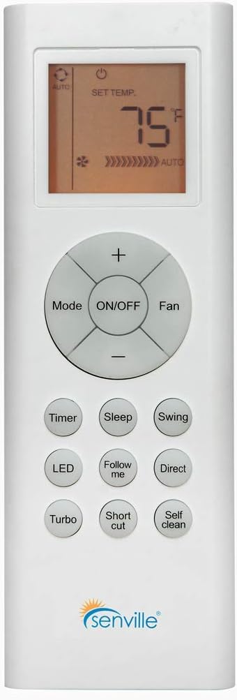 12,000 BTU Floor Console Mini Split AC/Heating System, White K991