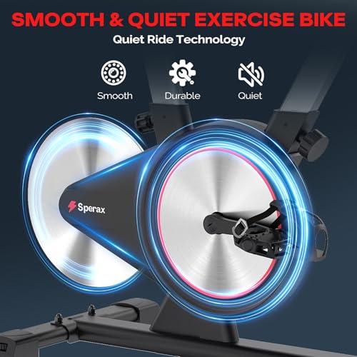 Exercise Bike, Indoor Cycling Bike with LED Display P1028
