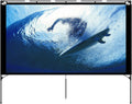 80 Inch Foldable Portable Outdoor Projector Screen with Stand and Bag V293149