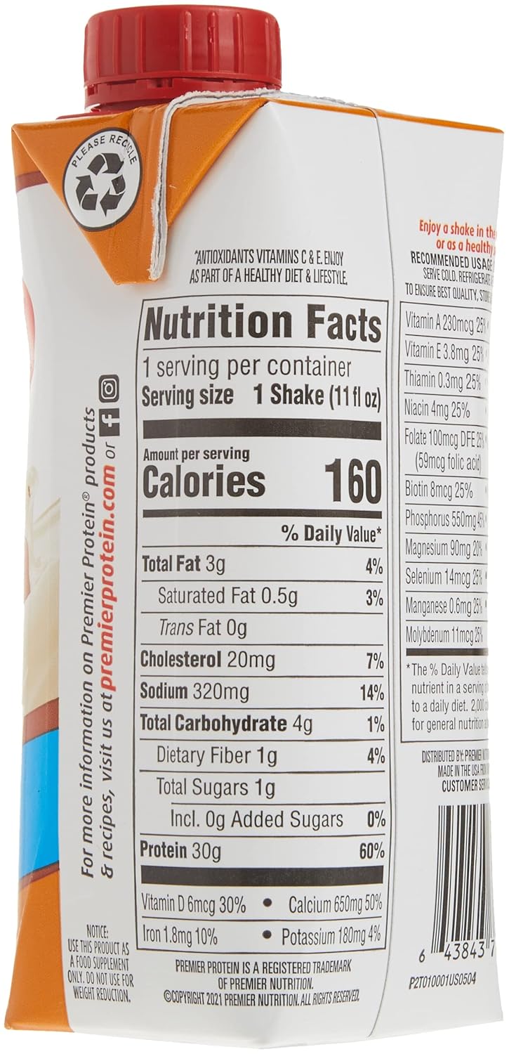 11 Fl Oz High Protein Shake (Pack of 15) Z102