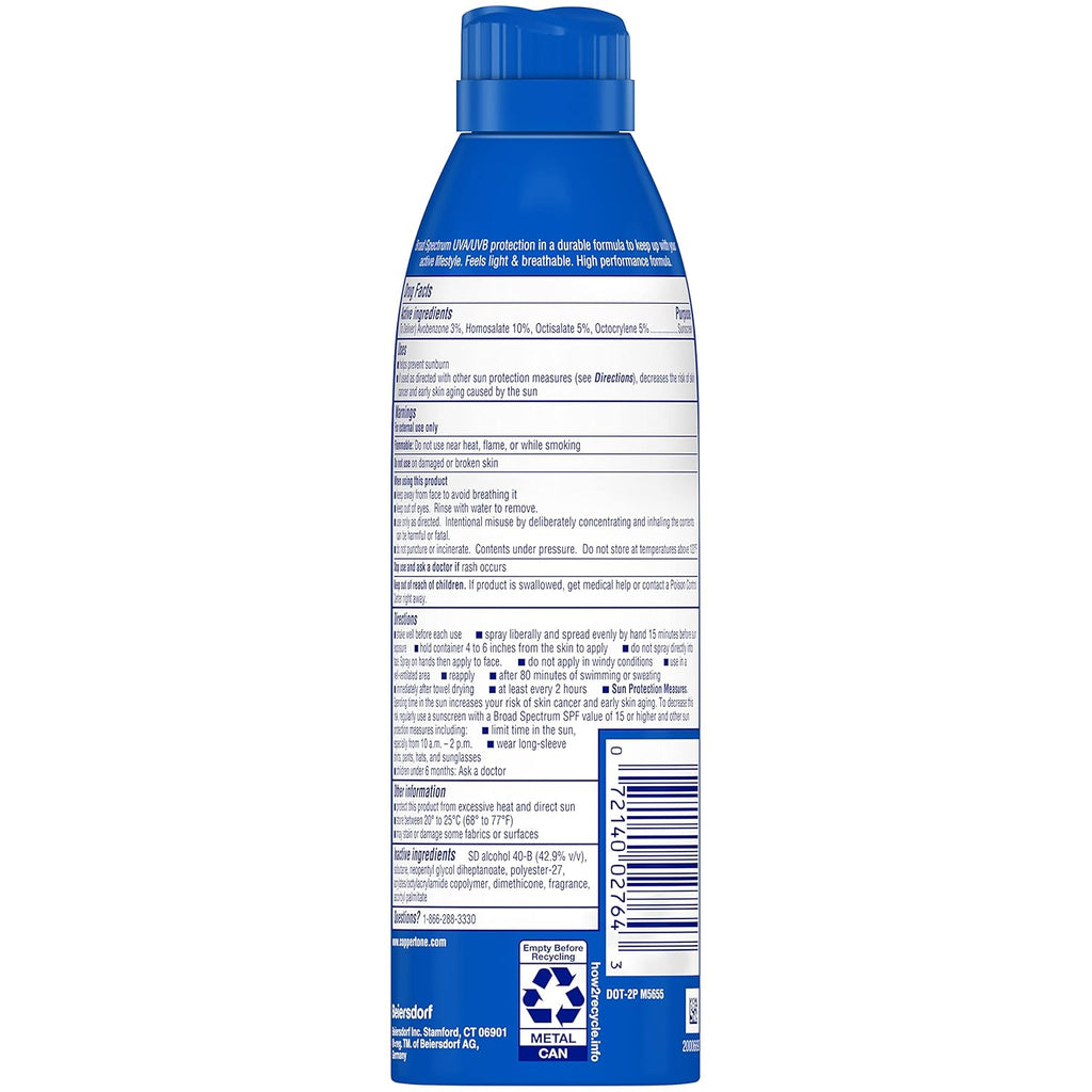 Sport Sunscreen Spray SPF 50 5.5 Oz and Sport Sunscreen Stick SPF 40 1.5 Oz O16941