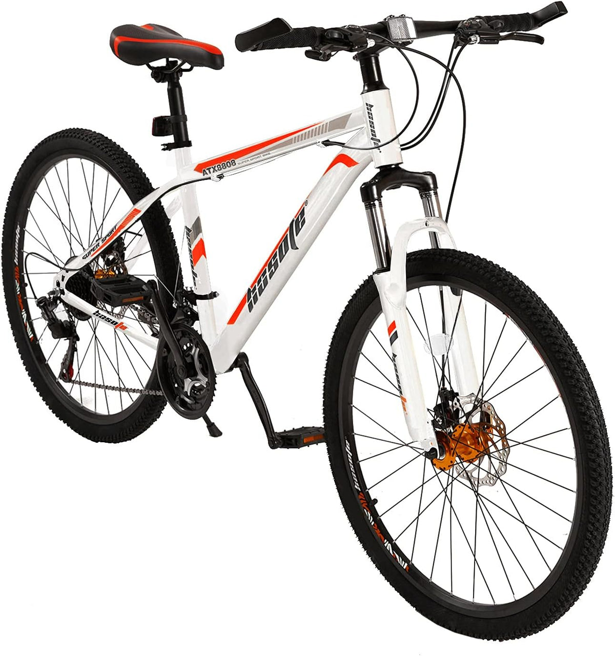 26 Inch 21 Speed Mountain Bike with Dual Disc Brakes U8815