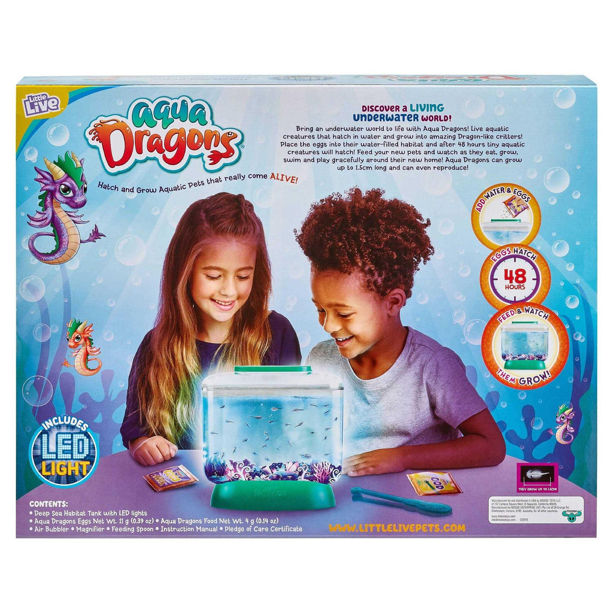 Aqua Dragons Deep Sea Habitat LED Light Up Tank C10928