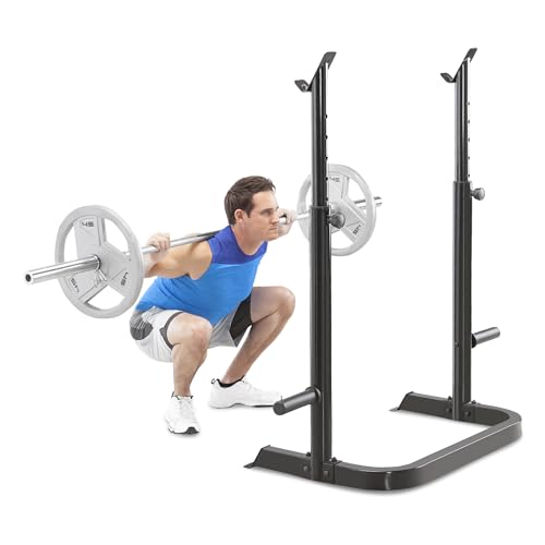White/Black Olympic Workout Bench with Weight Rack Storage P86453