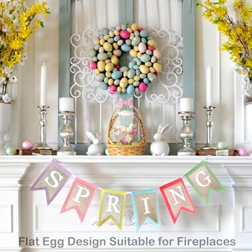 Easter Snow Globe Lantern with Timer Swirling Glitter W280422