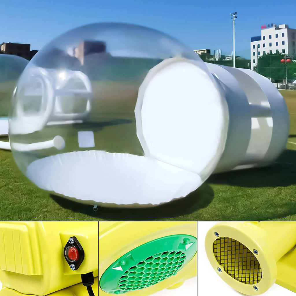 Inflatable Transparent Bubble Tent with Blower A1179