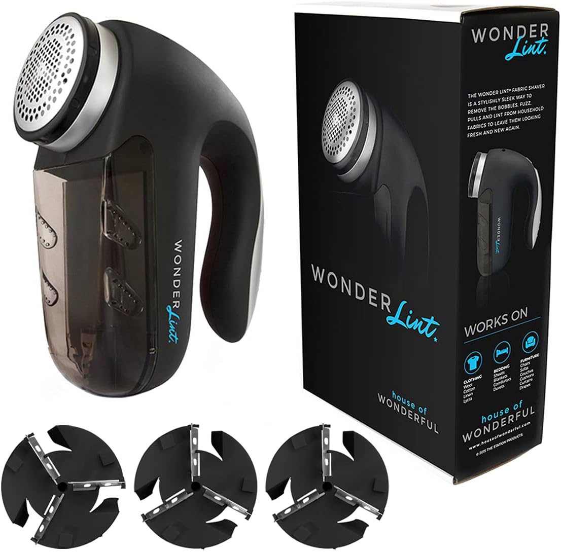Fabric Shaver with Spare Blades I751