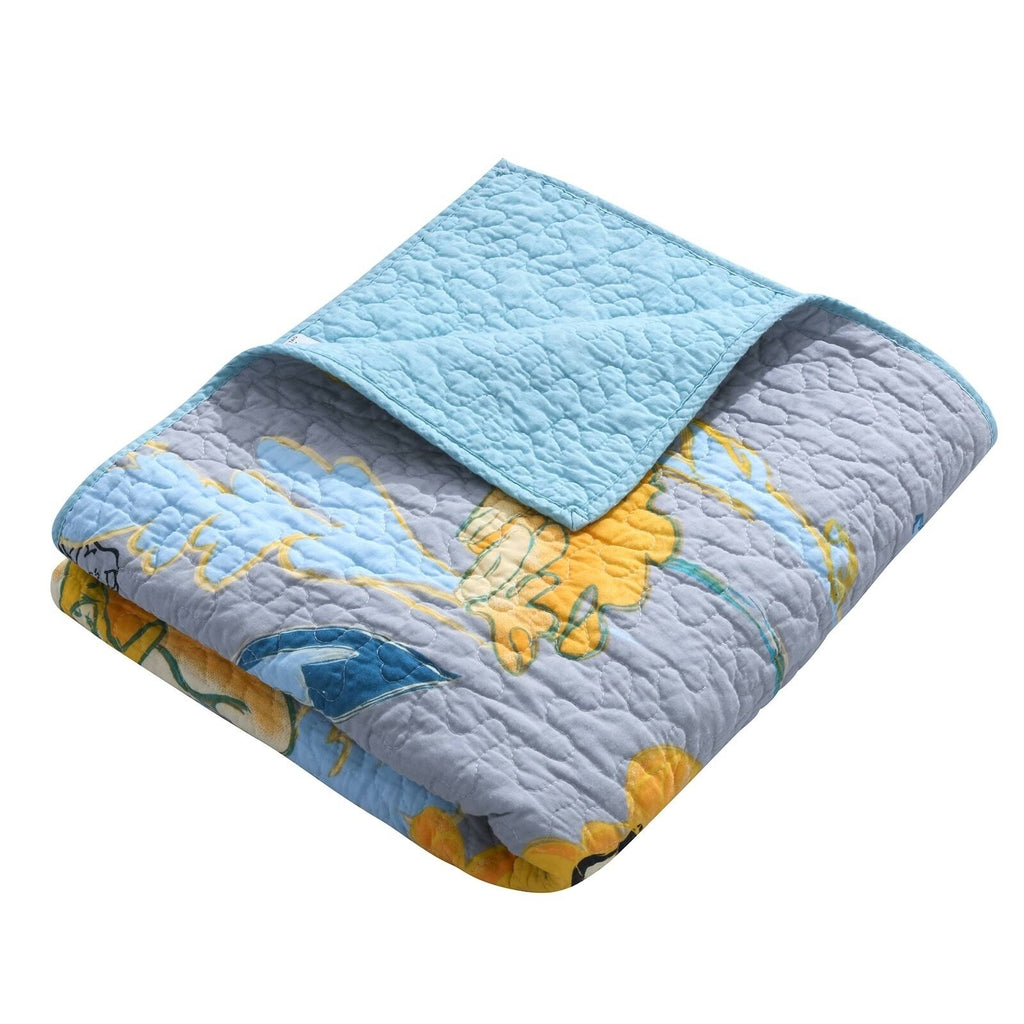 Quilted Cotton Throw B259