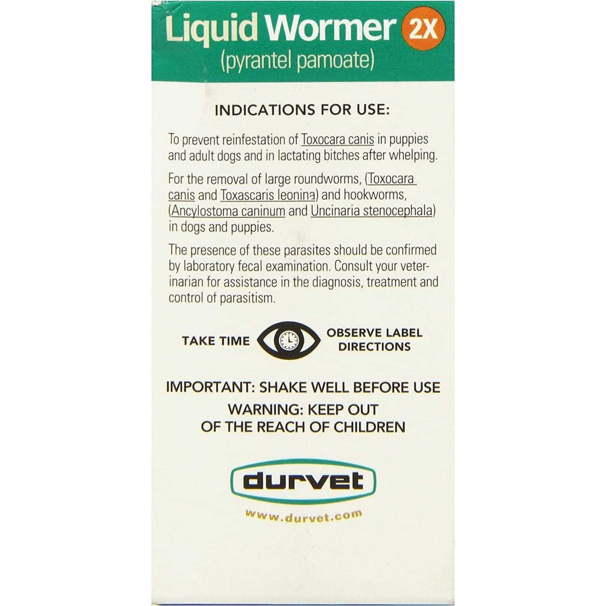 Liquid Dog Wormer 2X Q781059