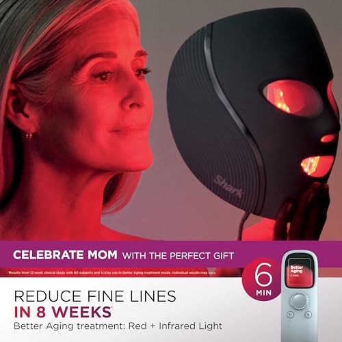Blue Frost LED Face Mask with Remote Control S18010