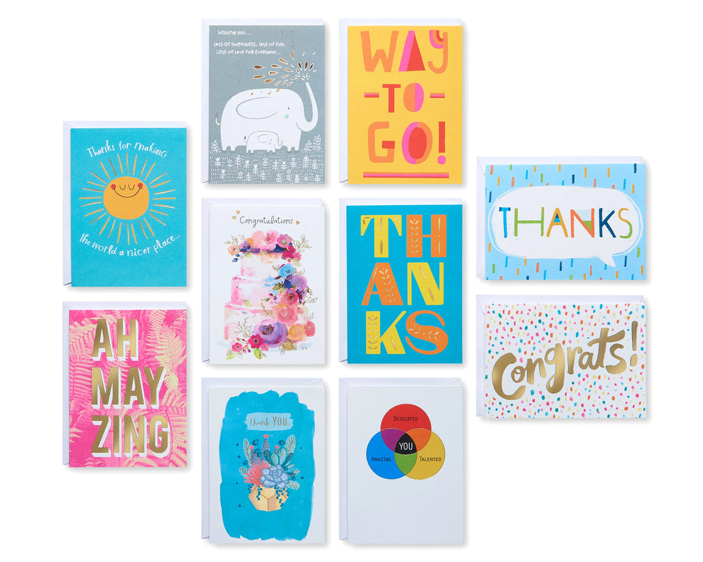 40-Count All-Occasion Cards Assortment A72138