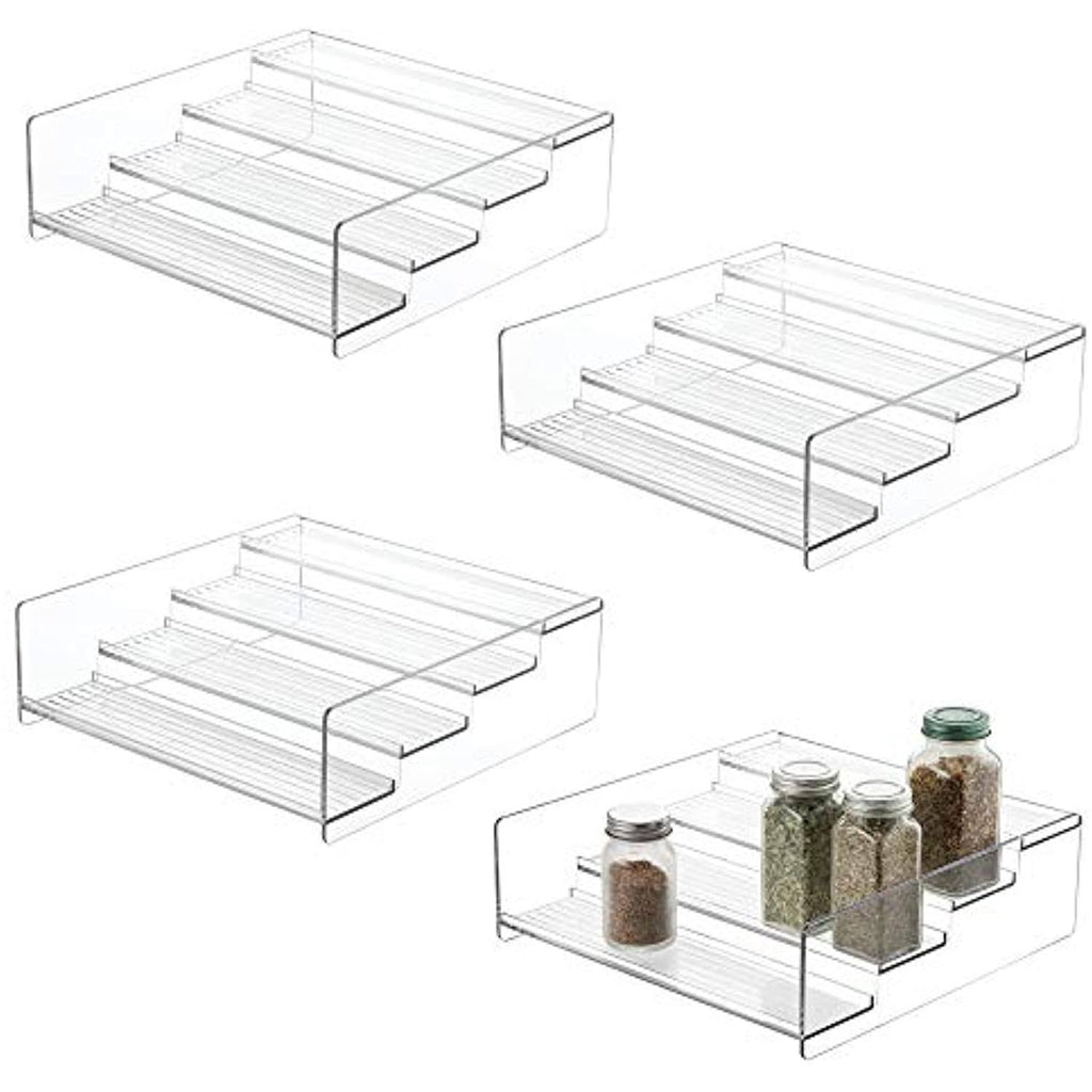 Plastic Spice Rack Caddy Kitchen Food Storage Rack H960