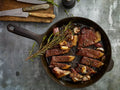 10.25 In. Cast Iron Skillet & Lid Set J249