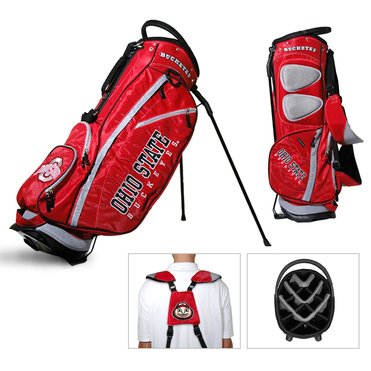 Ohio State Buckeyes Fairway Stand Bag J37745
