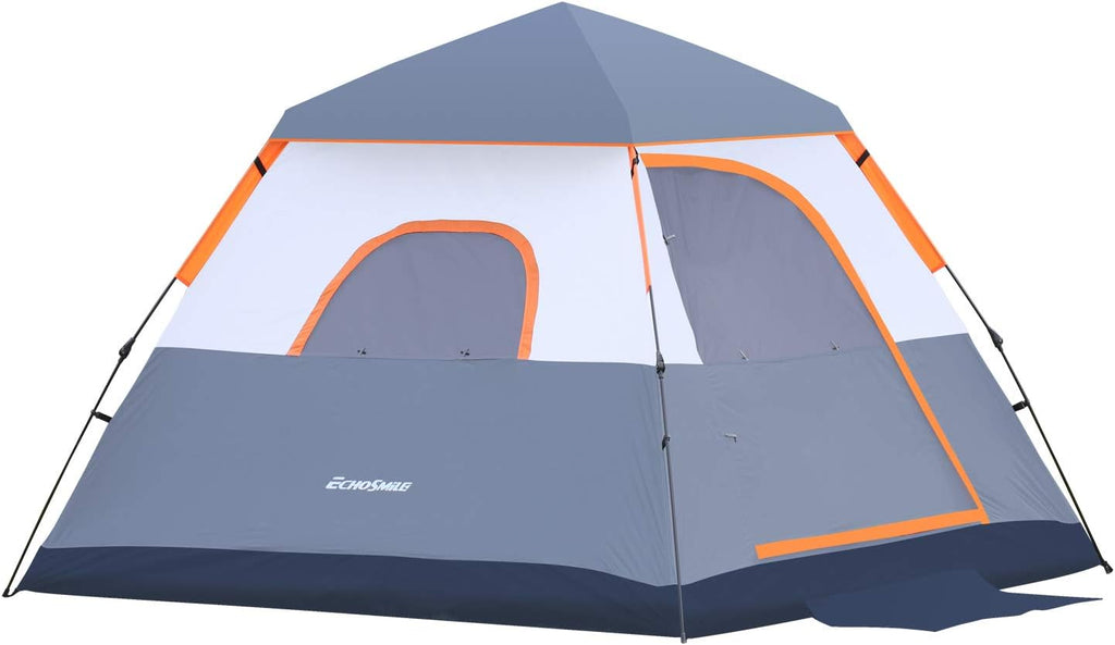 2/4/6/8/10 Person Pop Up Dome Tent with Carry Bag L65547