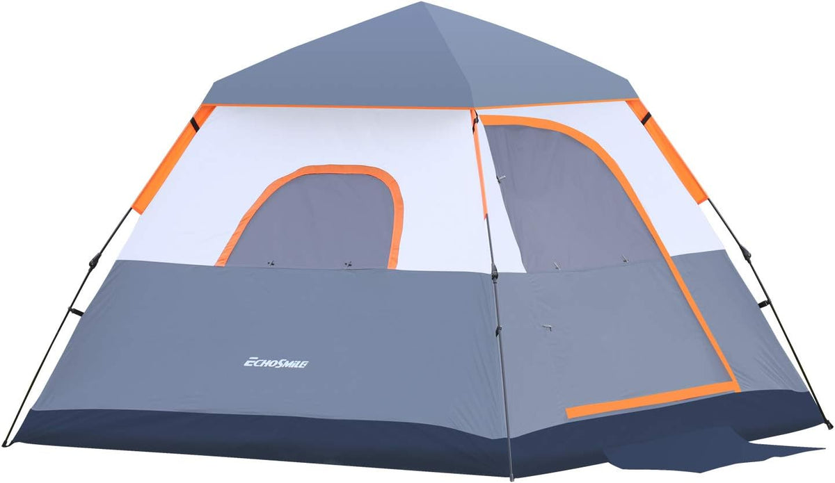 2/4/6/8/10 Person Pop Up Dome Tent with Carry Bag L65547