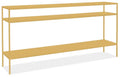 Saffron Yellow Slim Console Table K495