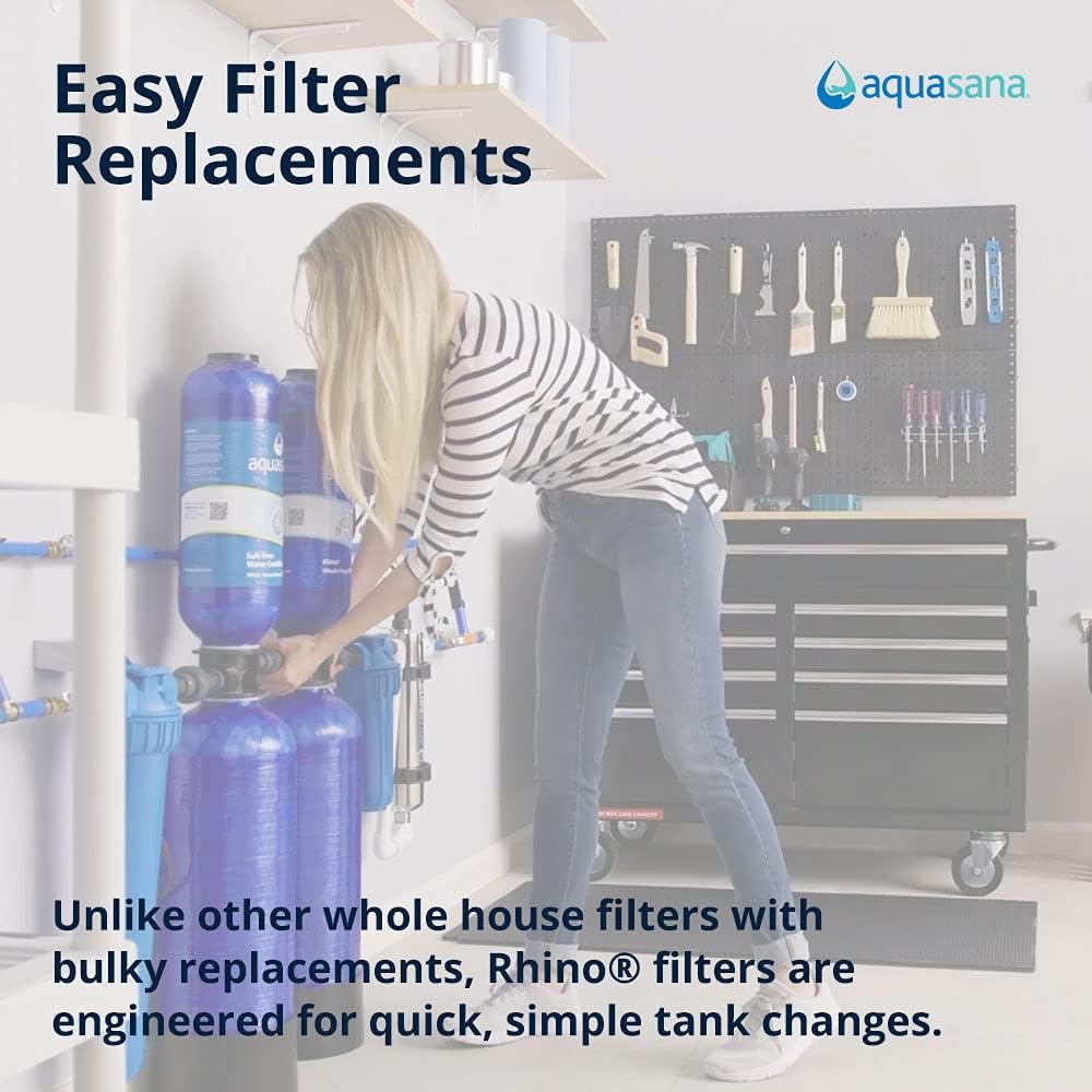 Whole House Water Filter System Installation Kit with 20 Pre-Filter and 10 Post-Filter J295765
