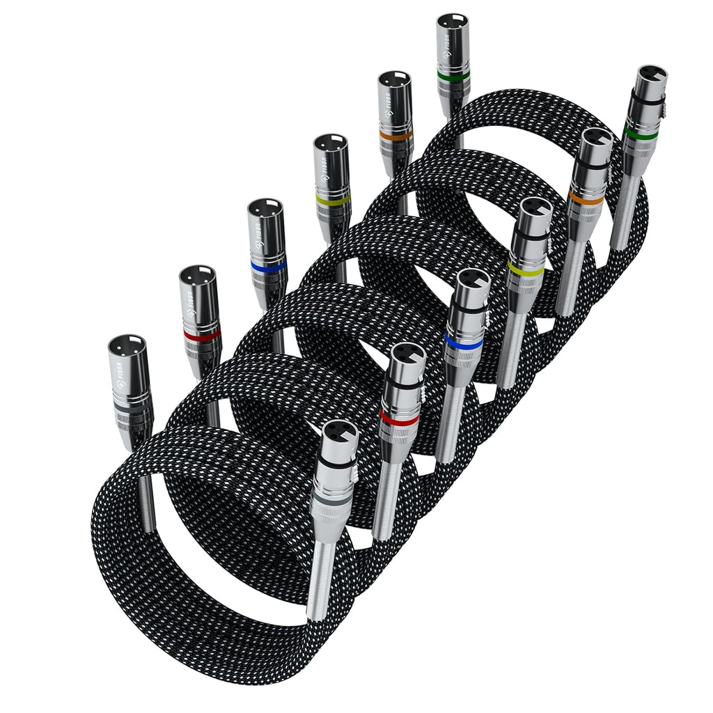 100ft Nylon Braided XLR Male to Female Microphone Cable Z5497