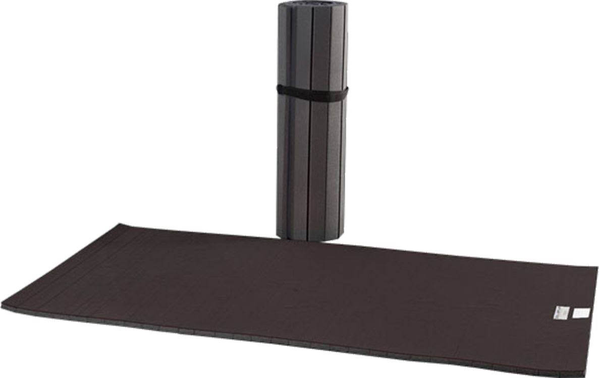 Black Cheer and Gymnastics Carpet Mat B7823