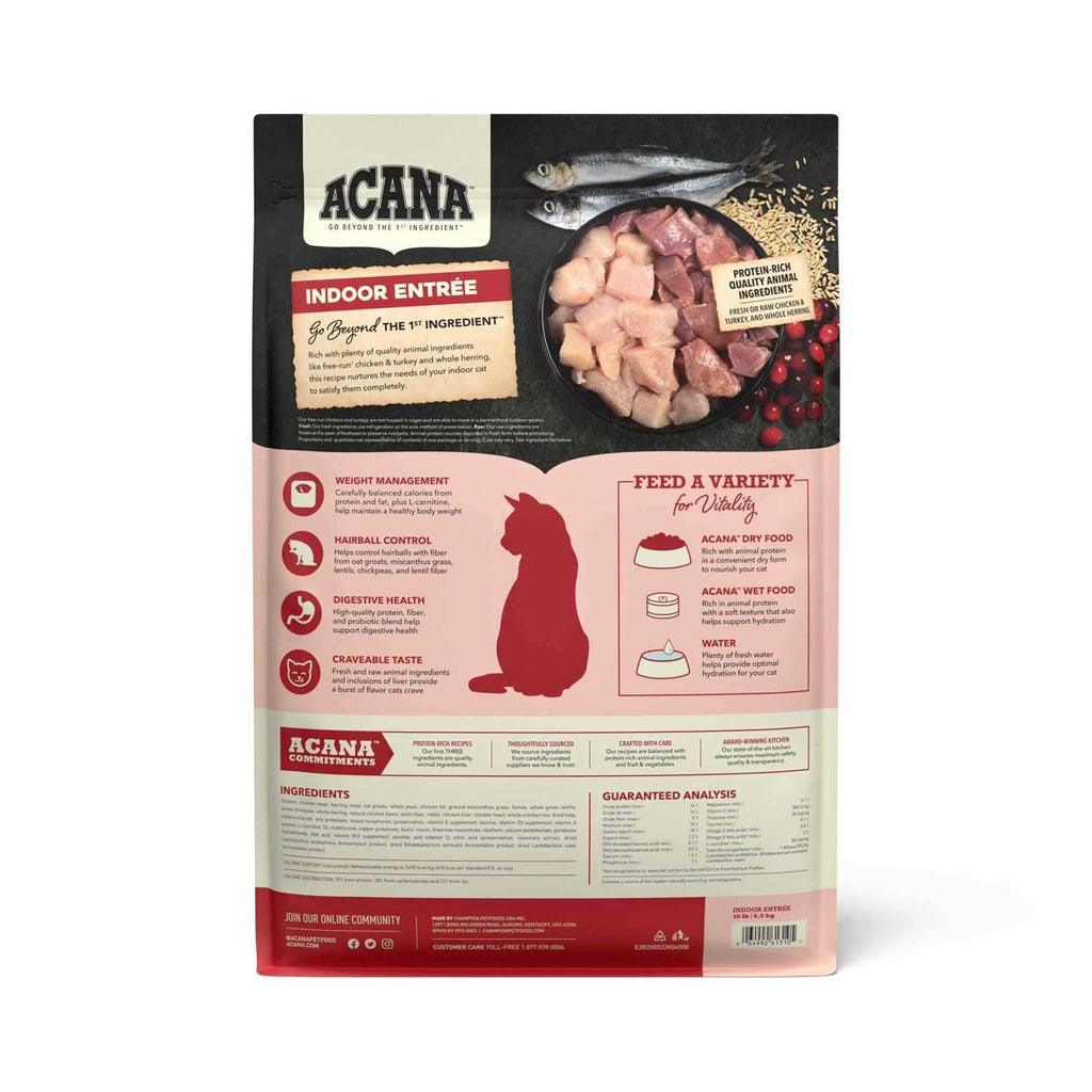 Indoor Entree Dry Cat Food V86061