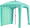 Beach Cabana Canopy, Waterproof, Portable 6' x 6' Beach Shelter with Side Wall R865