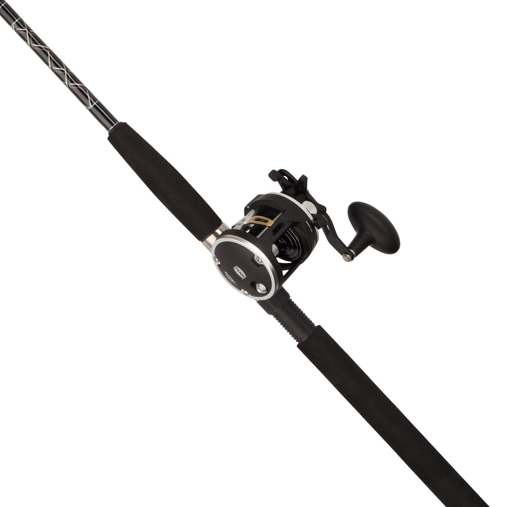 7' Rival Level Wind Fishing Rod and Reel Combo N4847