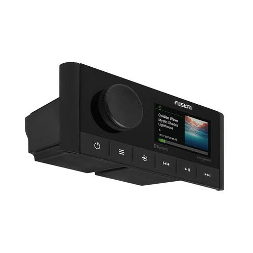 Marine AM/FM/BT Stereo with 2 Pair 6.5" Shallow Mount RGB Speakers Q608519