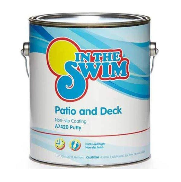 Putty Concrete Deck and Patio Paint - 1 Gallon O27931