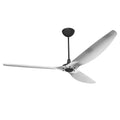 84 Ceiling Fan with Brushed Aluminum Blades and Black Finish Z5920