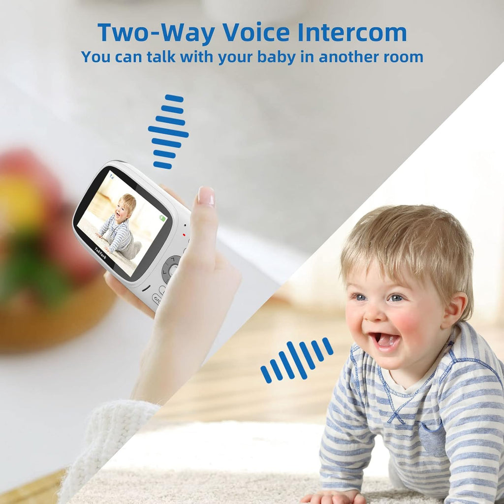 3.2 Baby Monitor with Camera and Audio No WiFi W3832