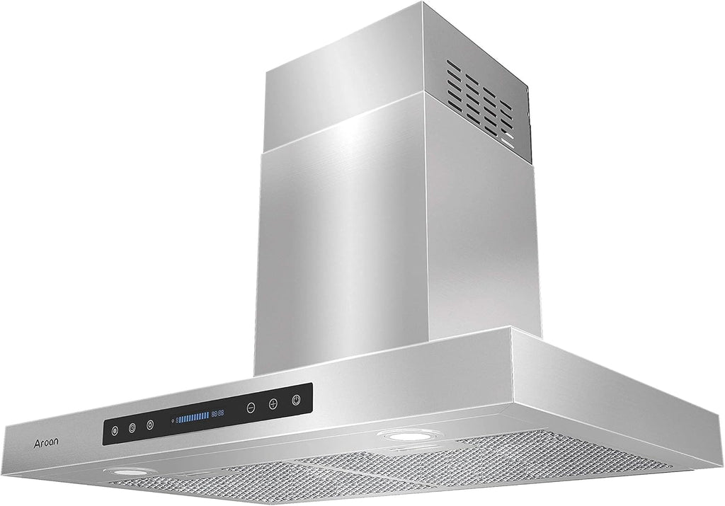 30 Inch 780CFM Stainless Steel Wall Mount Range Hood with Ducted/Ductless Convertible Duct J5979