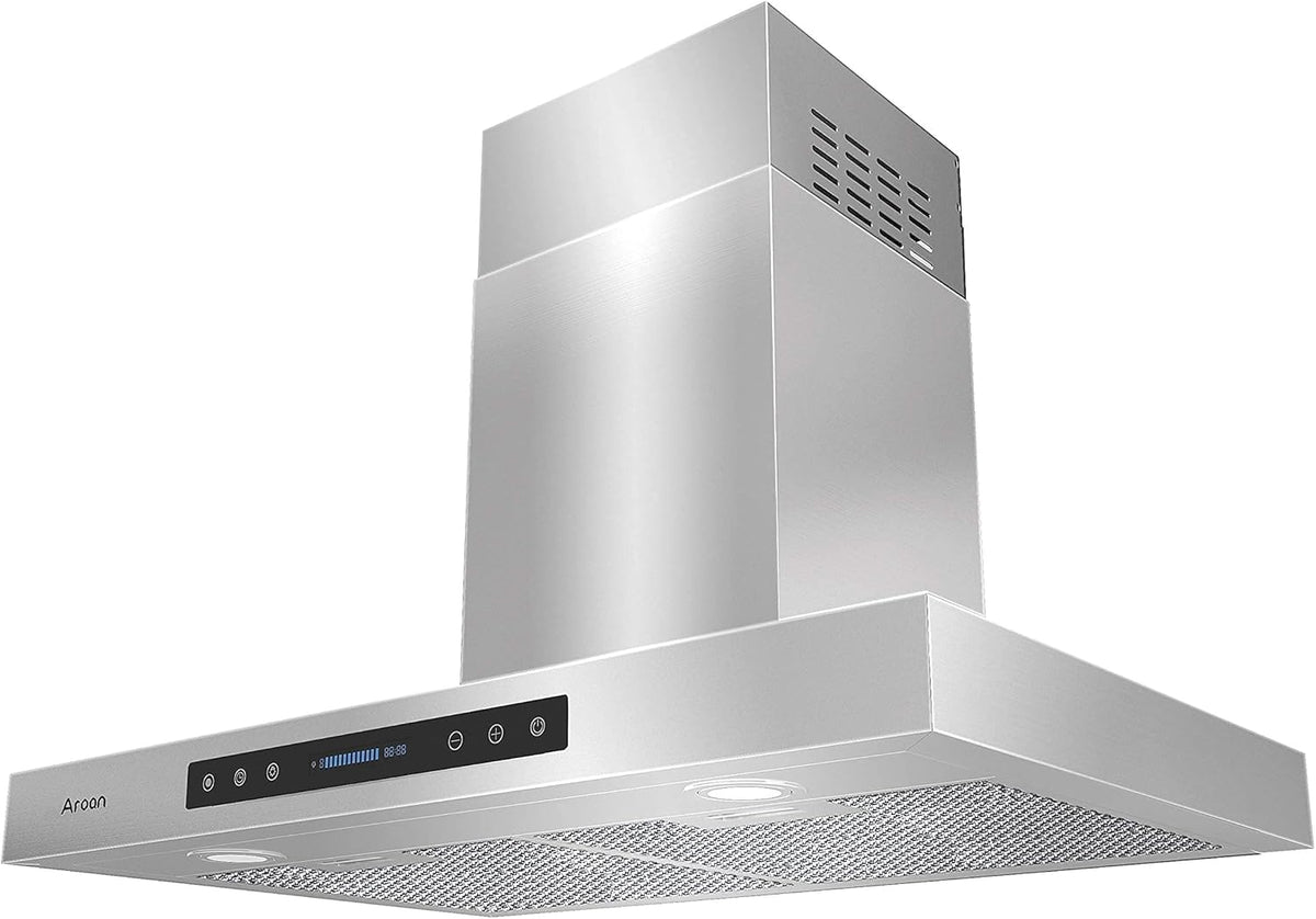 30 Inch 780CFM Stainless Steel Wall Mount Range Hood with Ducted/Ductless Convertible Duct J5979
