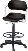 Armless Plastic Swivel Stool P240