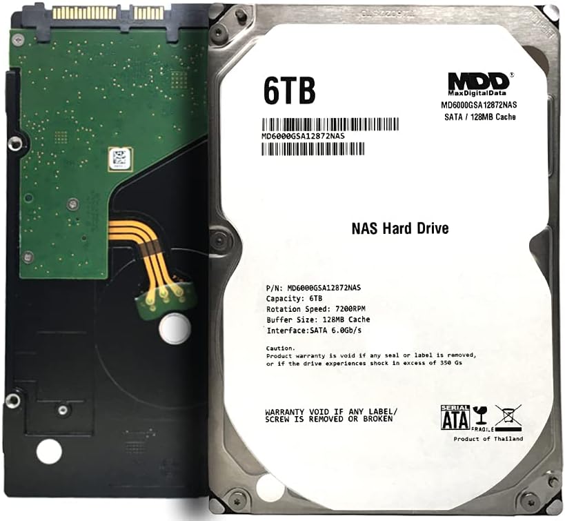 6TB 7200RPM 128MB Cache SATA 6.0Gb/s 3.5inch Internal Hard Drive O23354