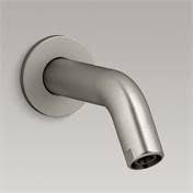 Vibrant Brushed Nickel Shower Arm and Flange R7145
