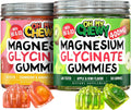 Strawberry Banana Apple Kiwi Magnesium Gummies 2 Bottles A269