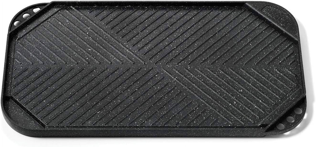 Black Reversible Grill/Griddle X18015