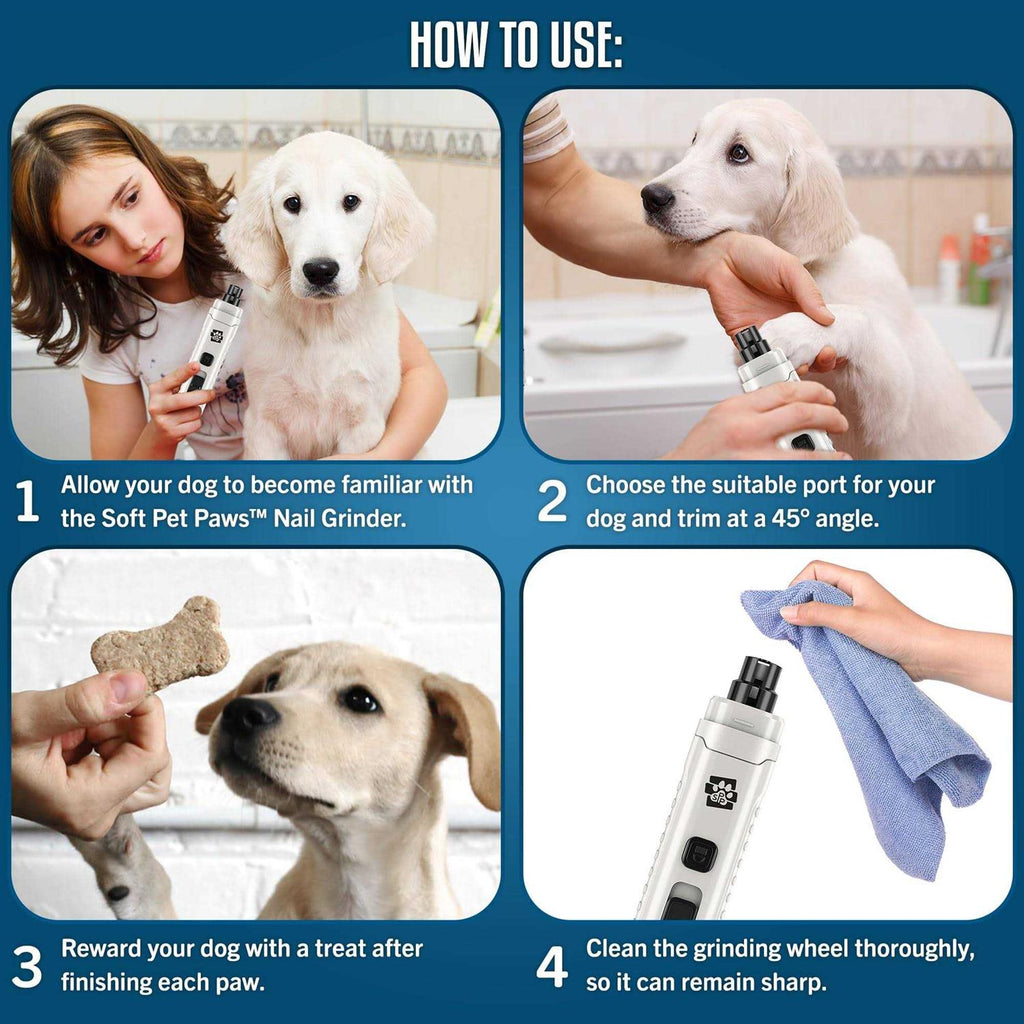 Dog Nail Grinder with 2 LED Lights R396