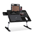 Adjustable Bed Desk Laptop Stand with Storage Drawer U39495