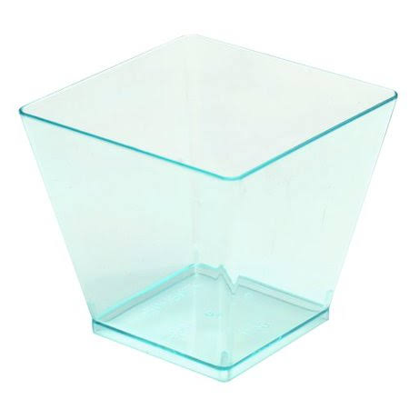 2 oz. Green Cube Shot Glass O61198