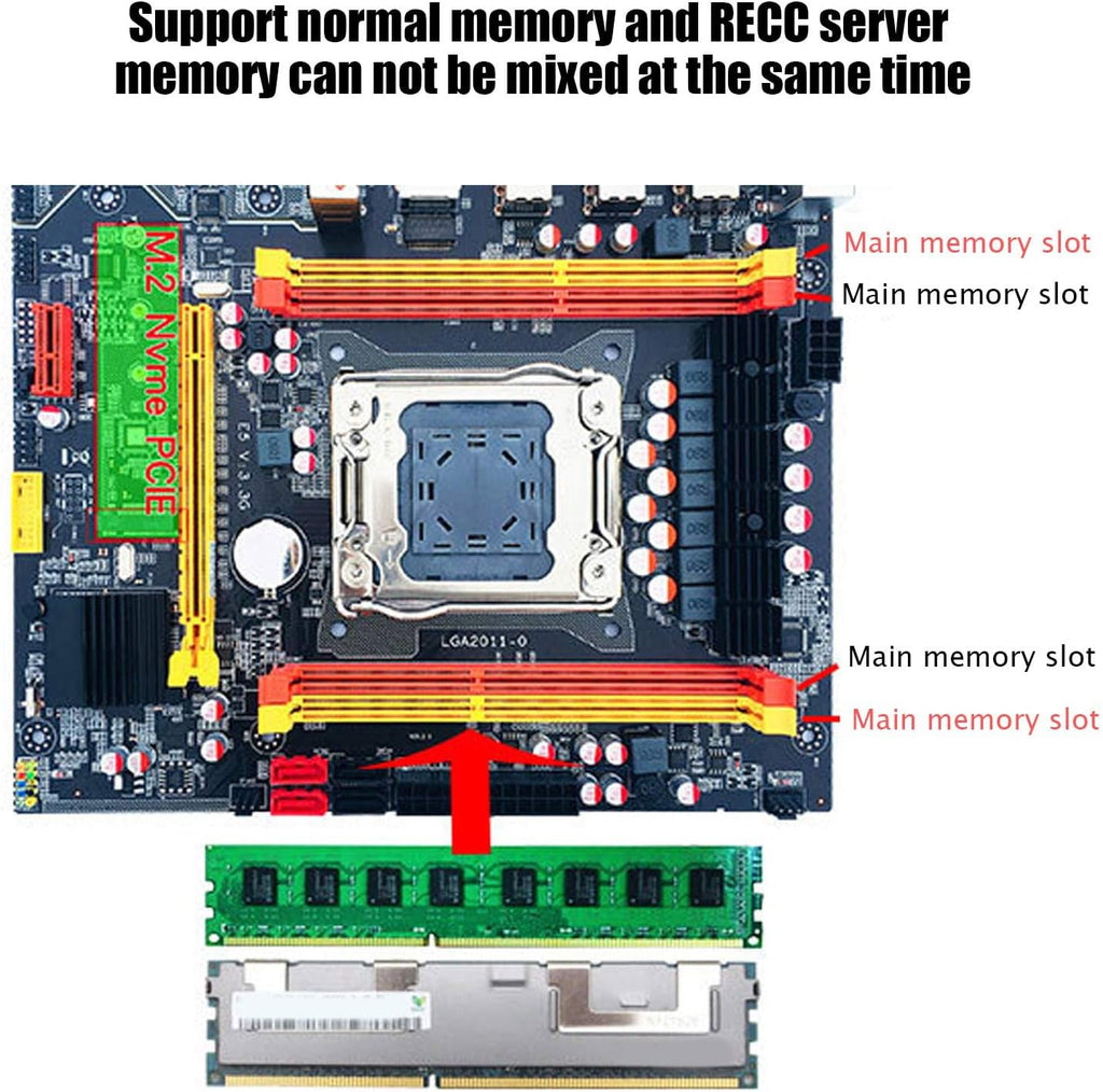 Gaming Motherboard with Indicator Light, DDR3 Memory, Support M.2 Hard Drives H610735