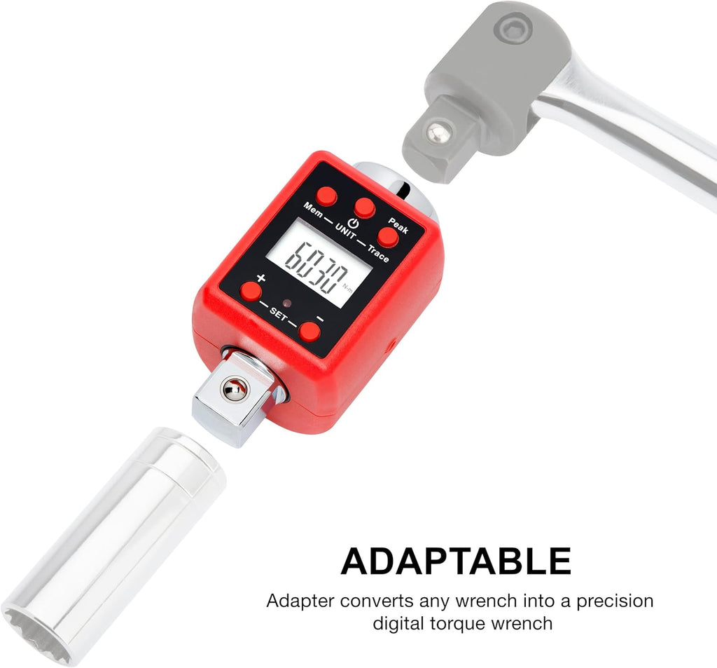 3/4” Drive Digital Torque Adapter 150-750 Foot-Pound W8500