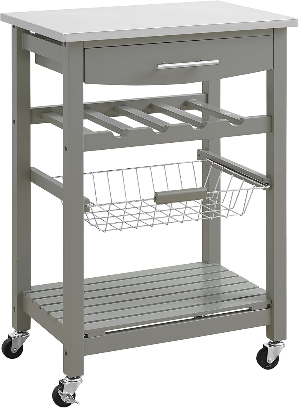 Gray Kitchen Cart Z58125