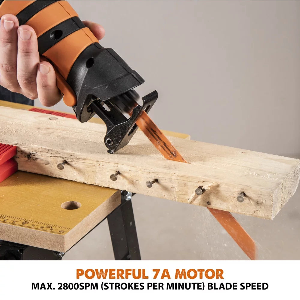 7 Amp 9 inch Multi-Material Reciprocating Saw Z436