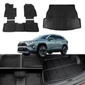TPE Cargo Liner Trunk Floor Mats for Toyota Rav4 (Set of 4 Mats) P690