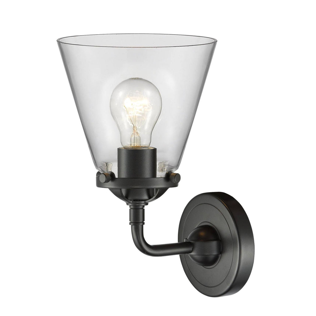 Oil Rubbed Bronze Small Cone 1 Light Sconce Z12040