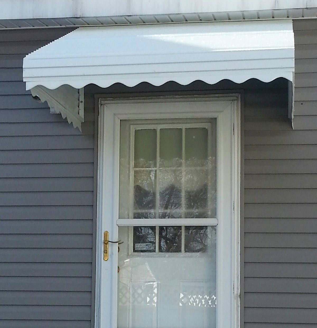 White Aluminum Window/Door Awning Canopy E623