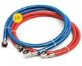 Stainless Steel Braided Washing Machine Water Supply Line Hoses 6 ft 2 pack I580